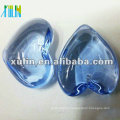 Big lucky blue hearts pendants with crystal in bulk CP066